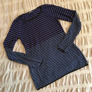 Lightweight Striped Maternity Sweater